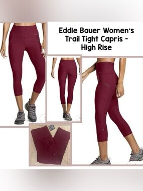 Eddie Bauer Trail Tight Capris - High Rise